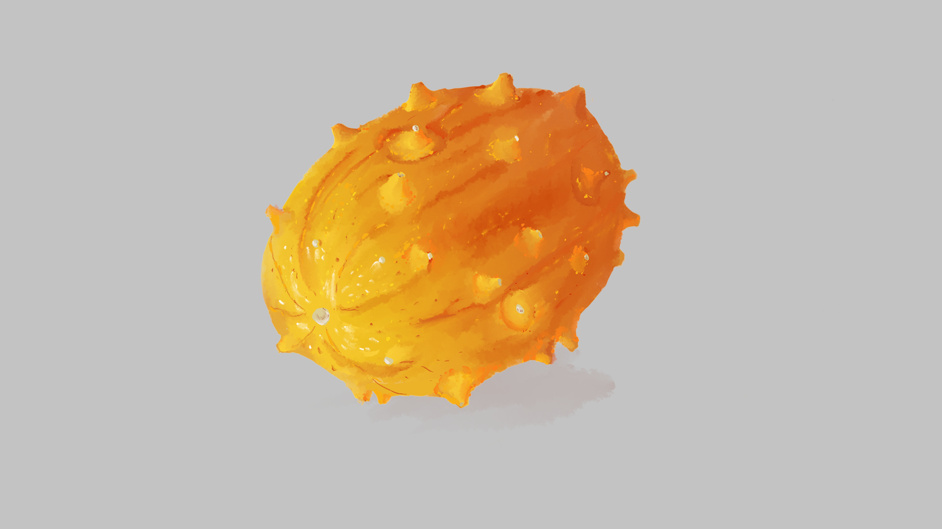 Horned Melon painted.png