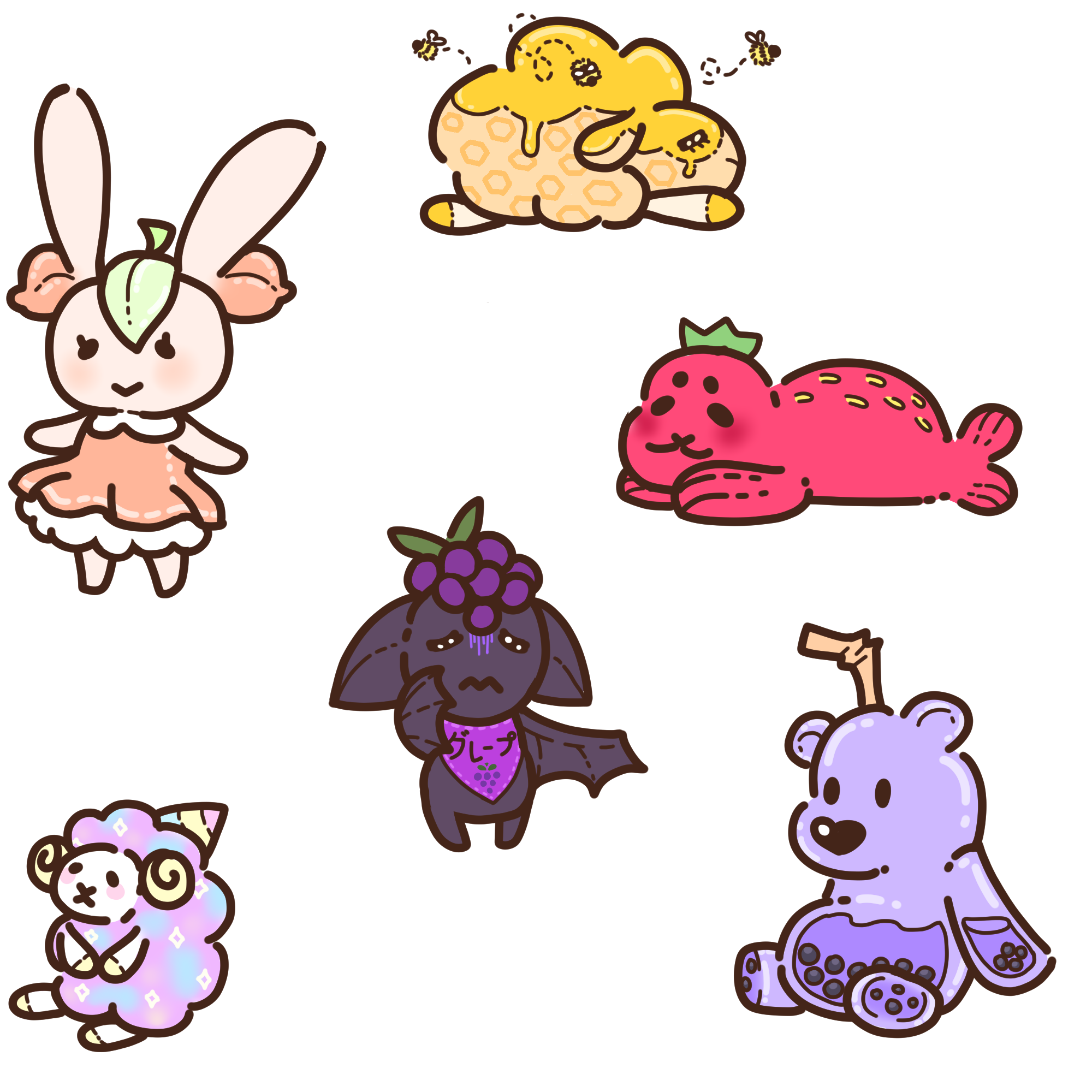 Food cute Stickers.png