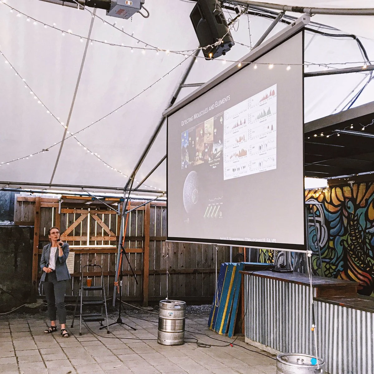 Speaking at Peddler Brewing Company for AoT