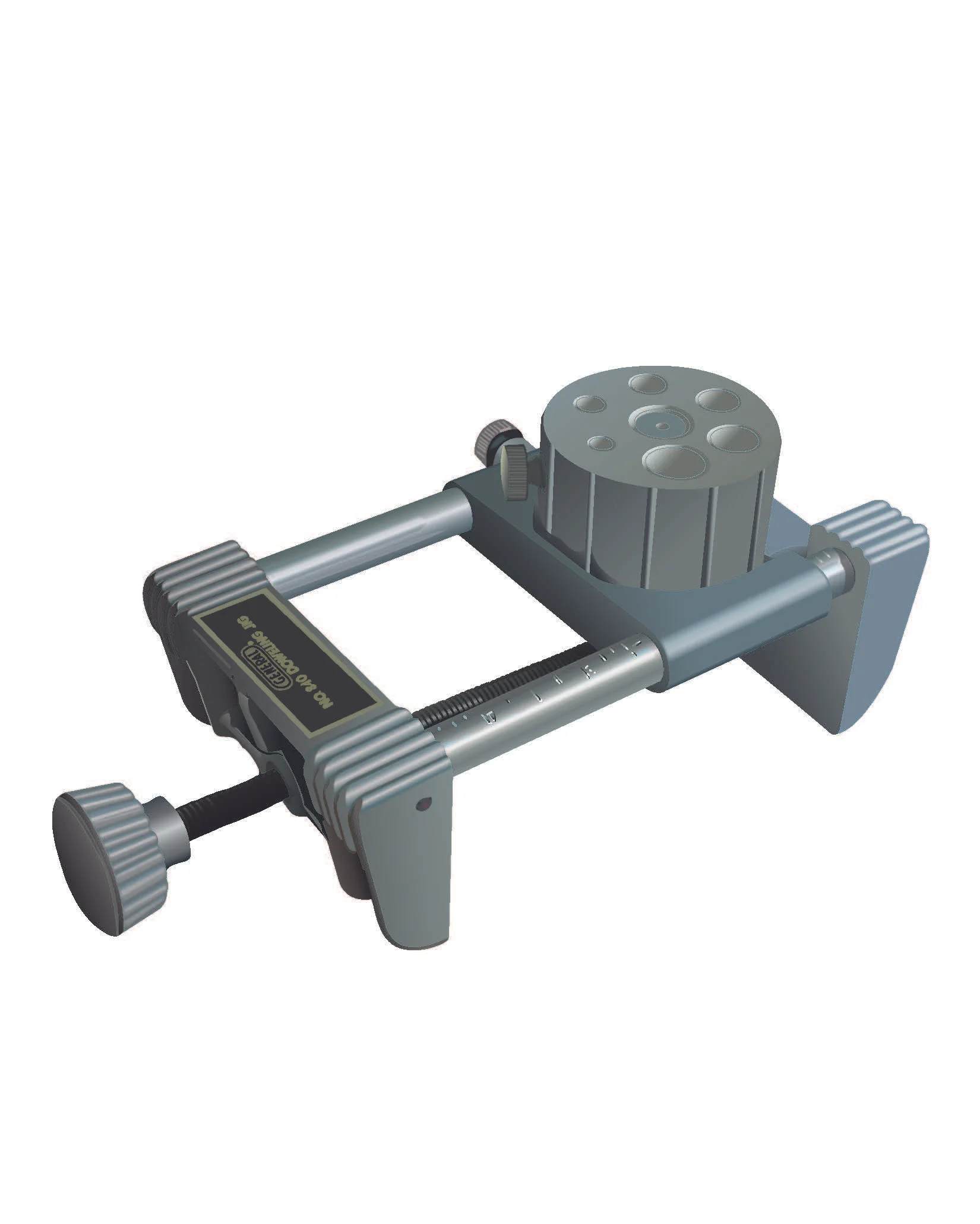 Doweling jig, Illustrator render