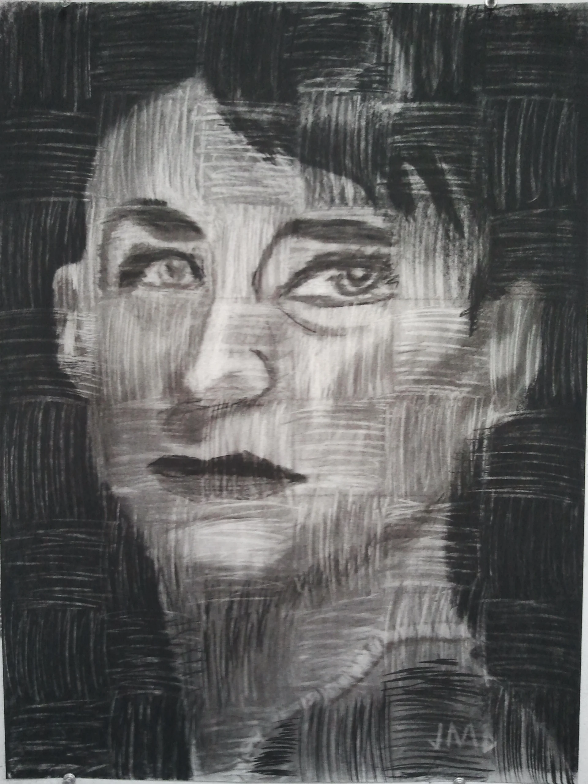 Portrait 3, visual texture study