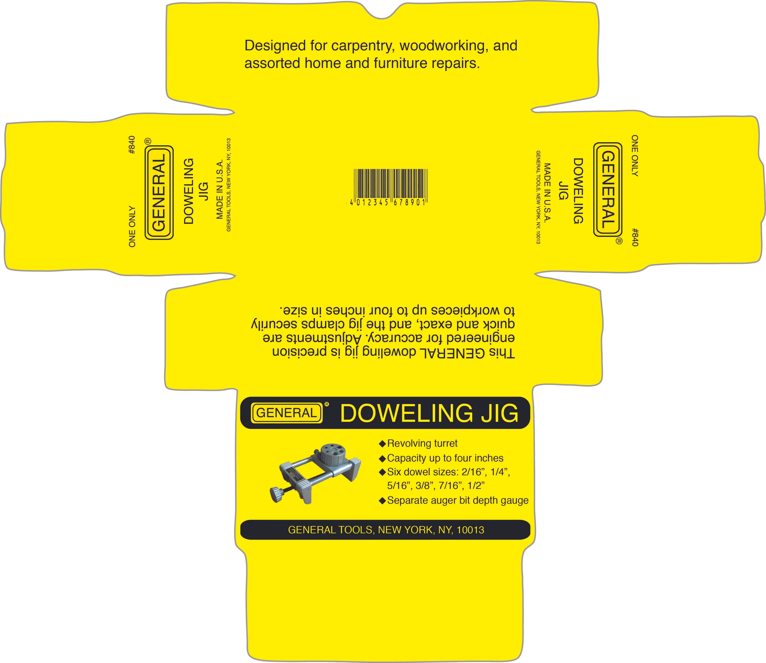 Package redesign, dowling jig box