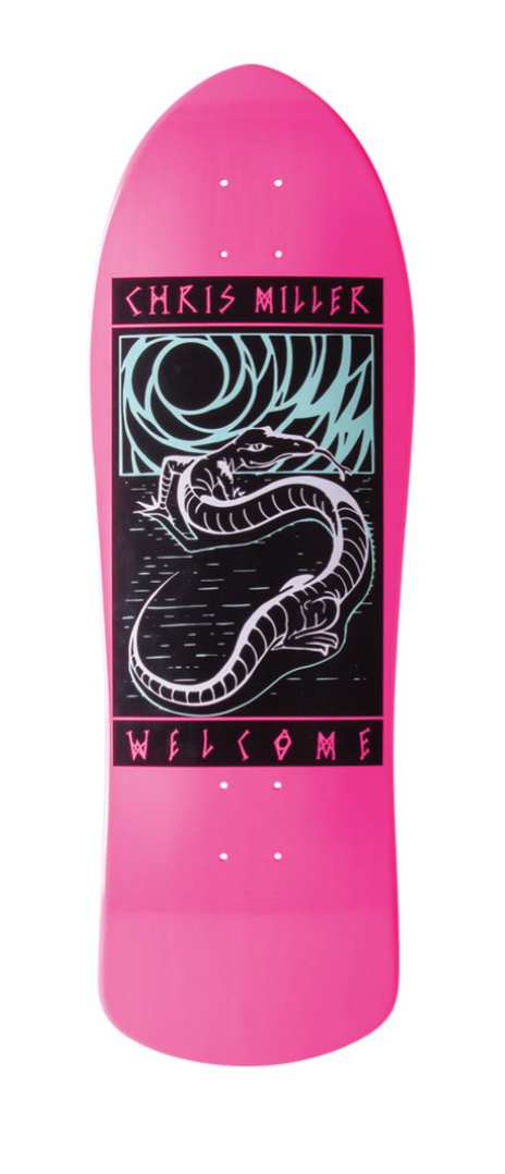 Welcome Skateboards Millizard on Crossbones