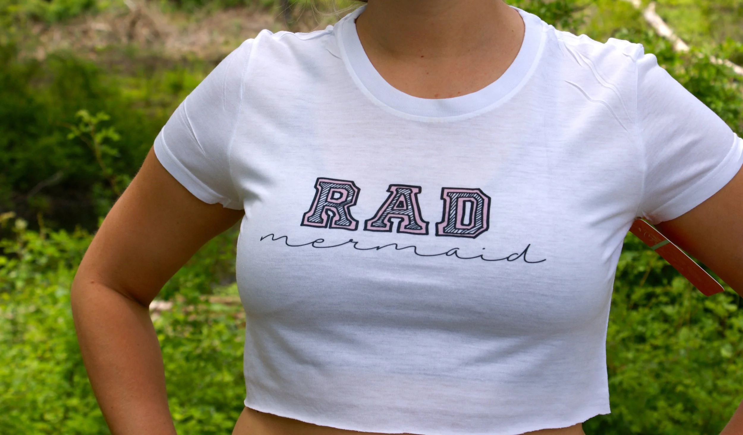 Rad Mermaid Crop Top 