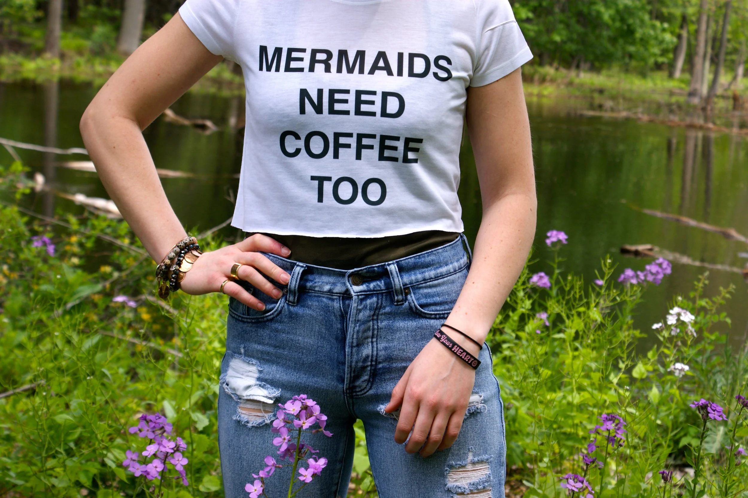 Mermaids Need Coffee Too Crop
