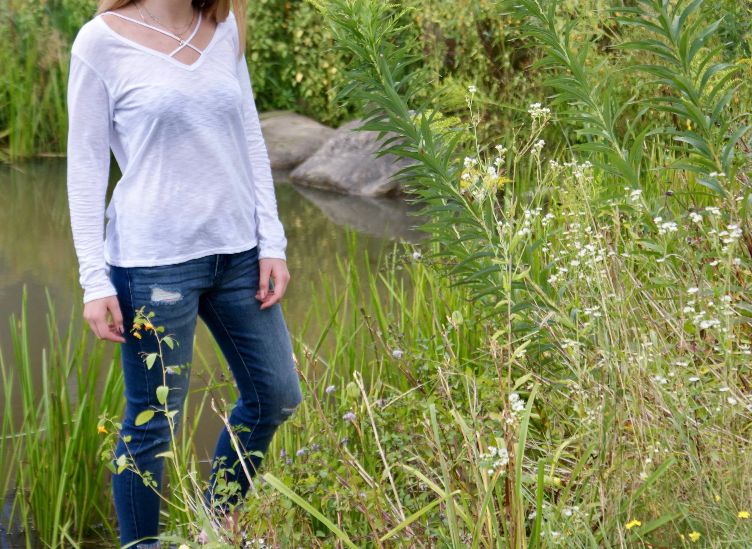 White Basic Longsleeve 