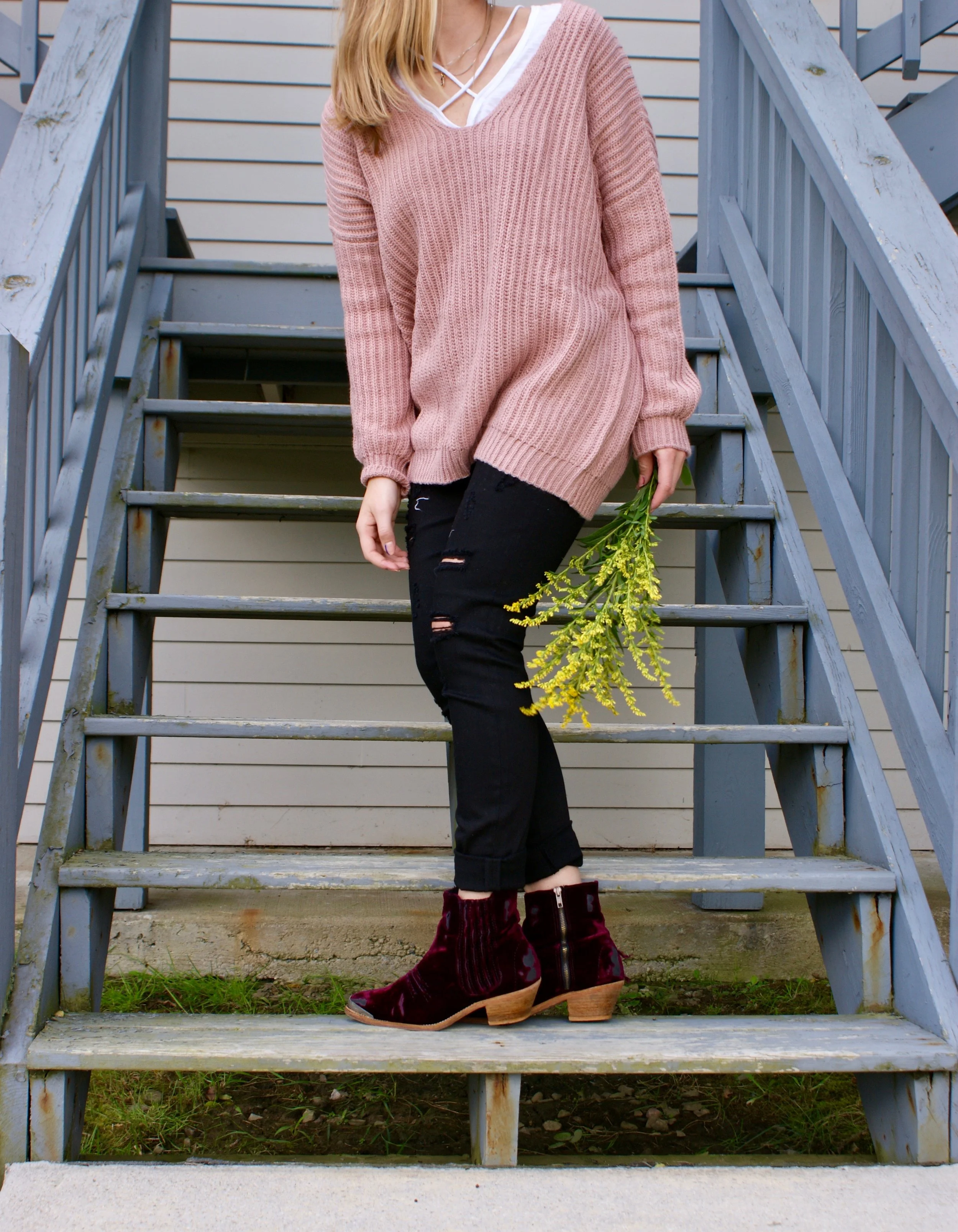 Mauve Sweater