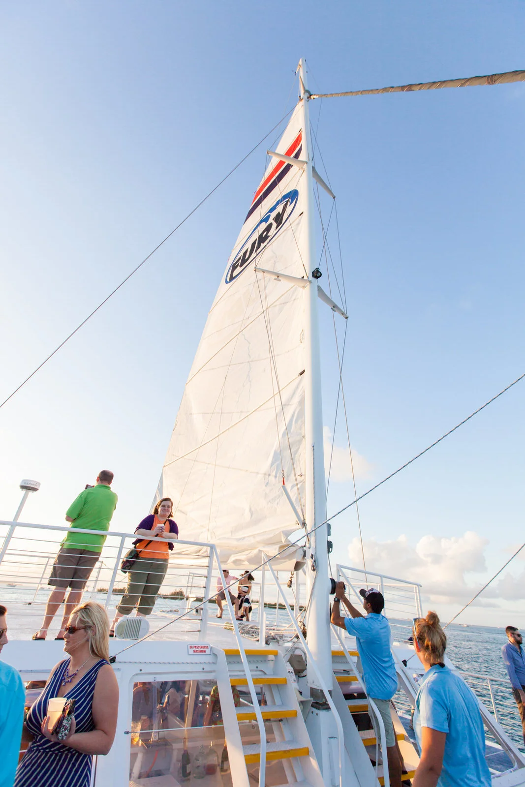 Key West Sunset Sail Fury Catamaran