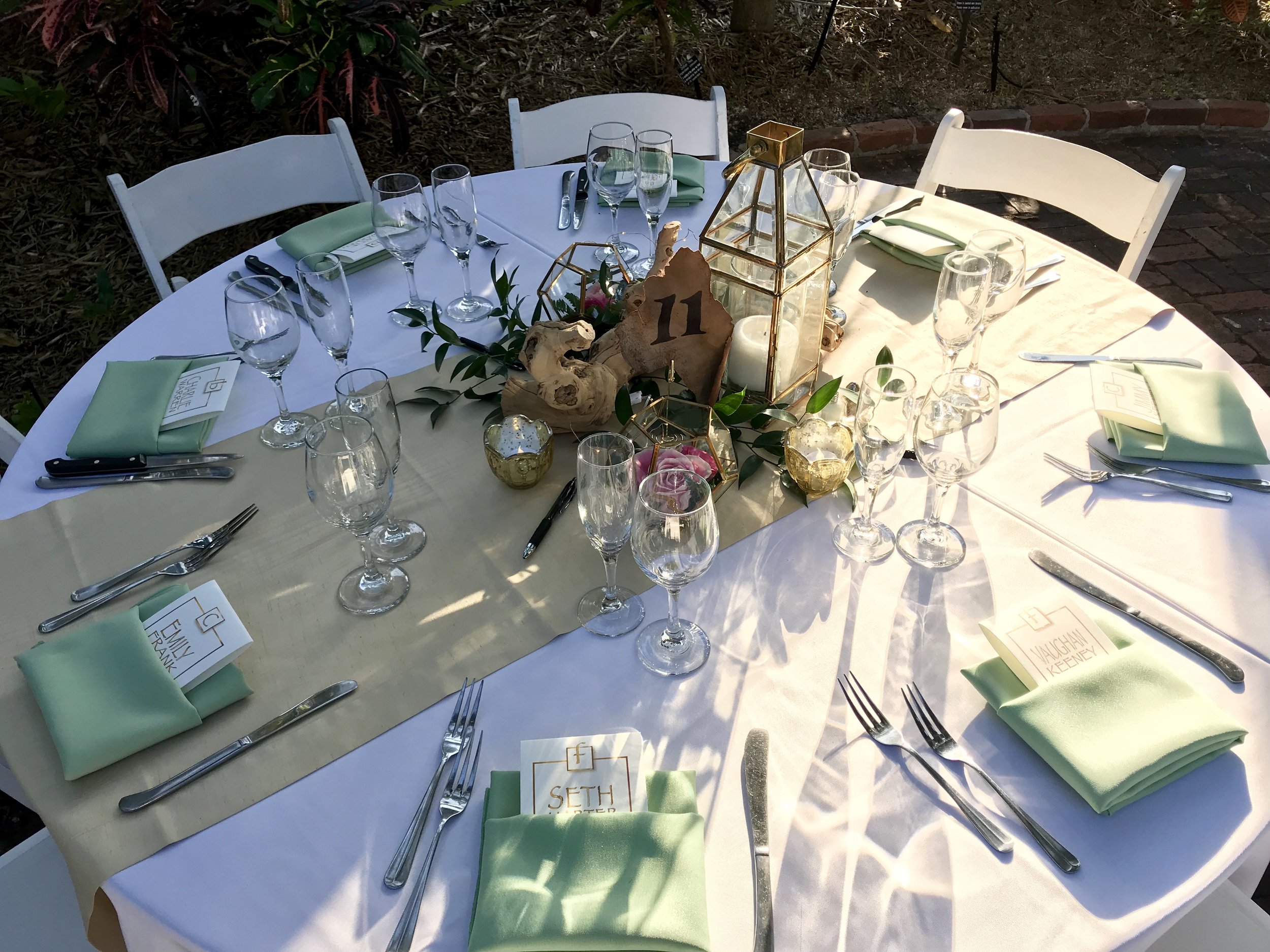 wedding Decor Table Setup