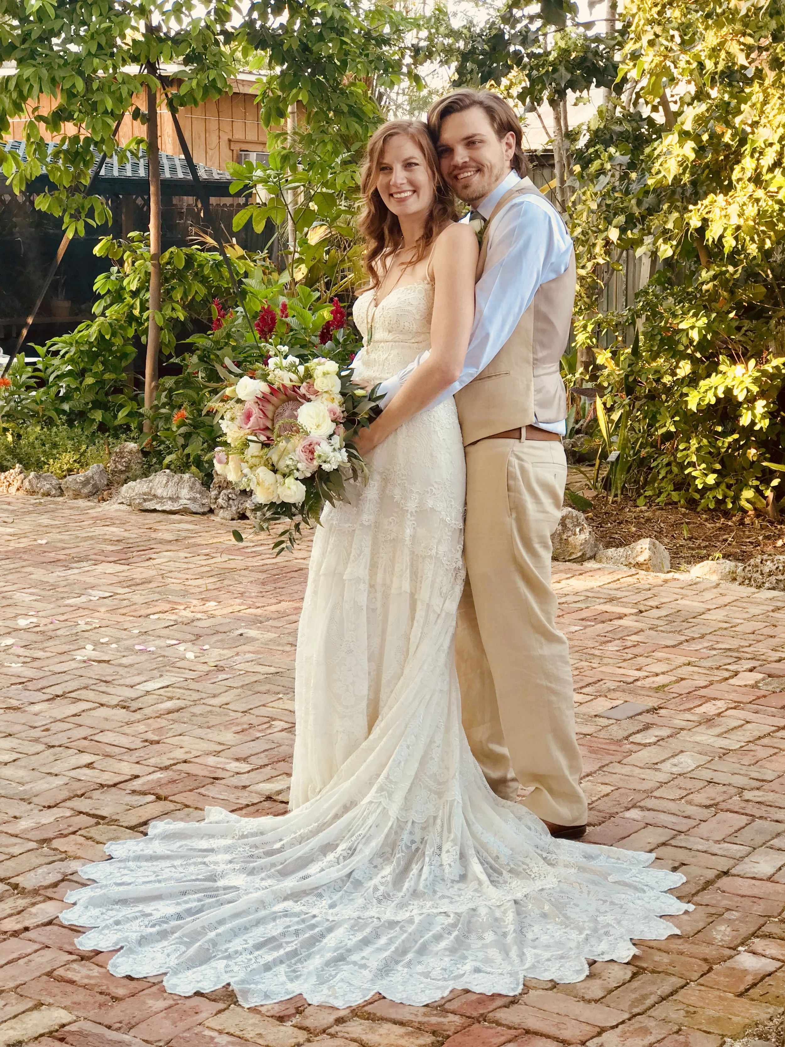 Key West Bride and Groom