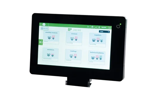 Full-color touch screen