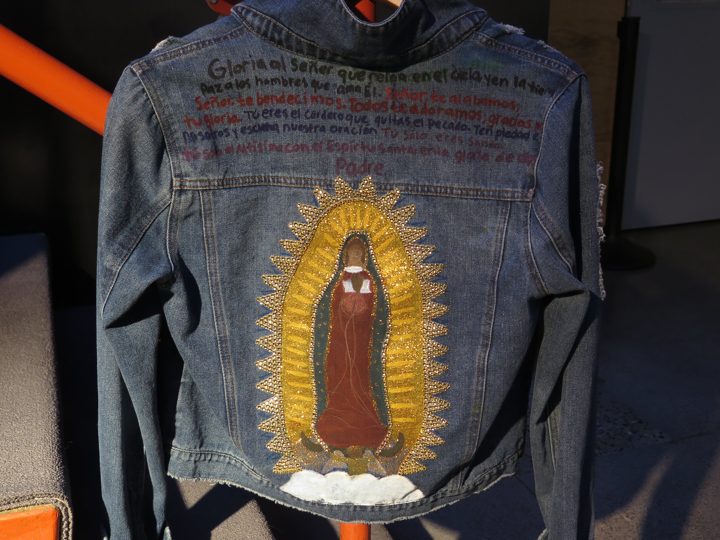 Untitled (Virgin Mary Jacket) by Iridian Sanchez