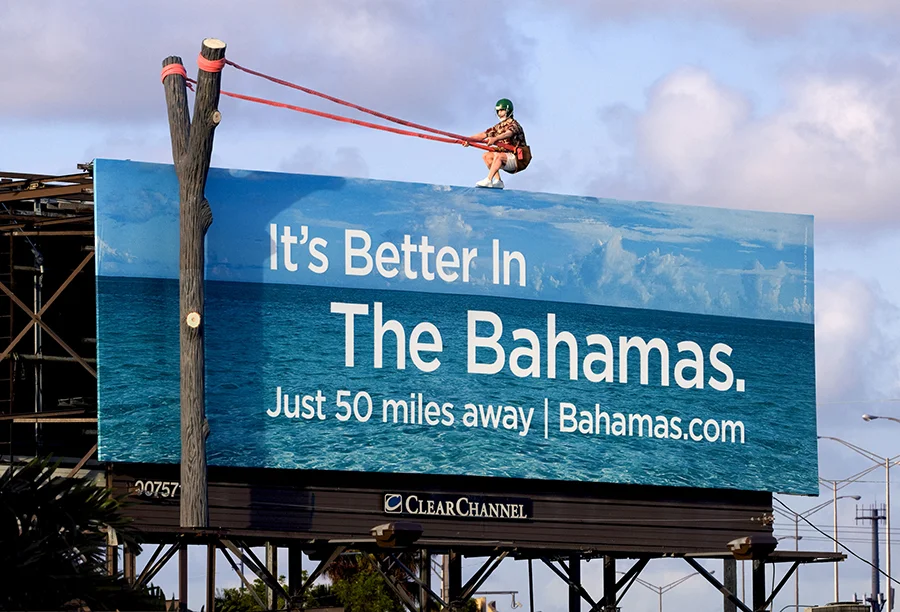The Islands of the Bahamas Out of Home Campaign