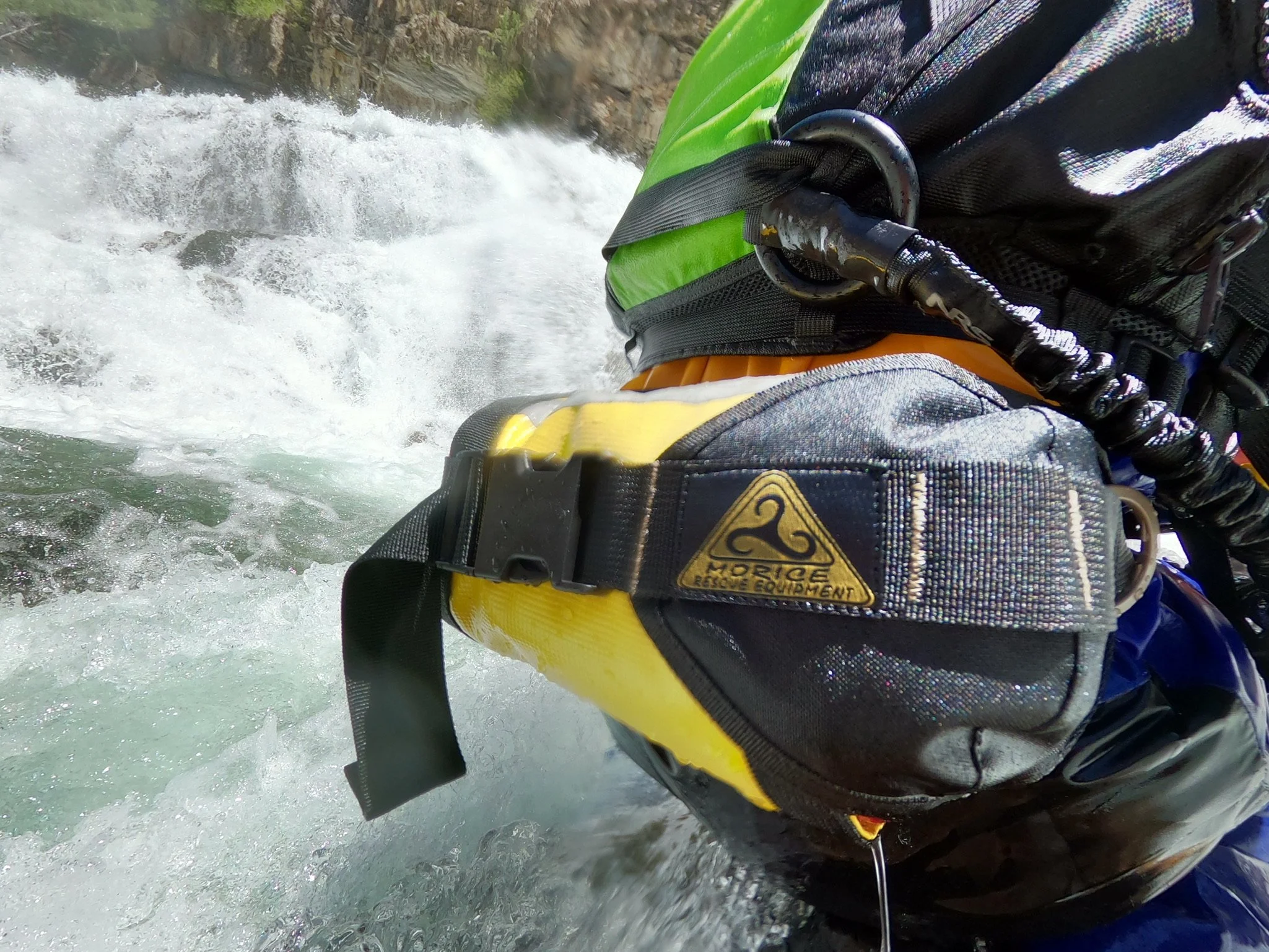 Best River Gear Waist Mounted Throw Bag — Black Fox Rescue Institute