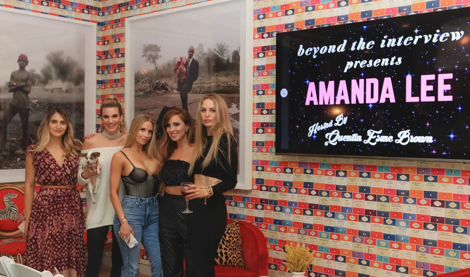 From left, Mariella Rudi, Rachel McCord, Amanda Lee, Nicole Behnam, and Quentin Esme Brown.