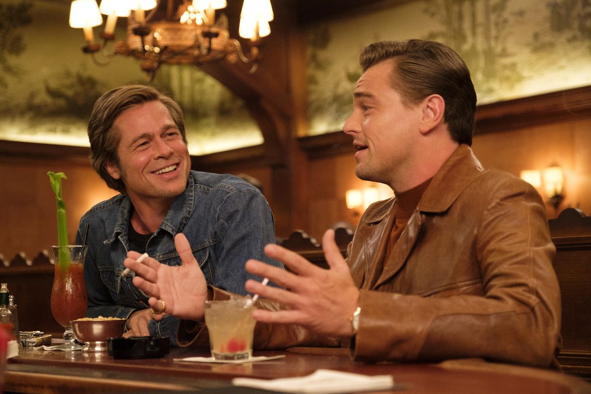 Brad Pitt and Leonardo DiCaprio in Once Upon a Time in Hollywood. | Columbia Pictures