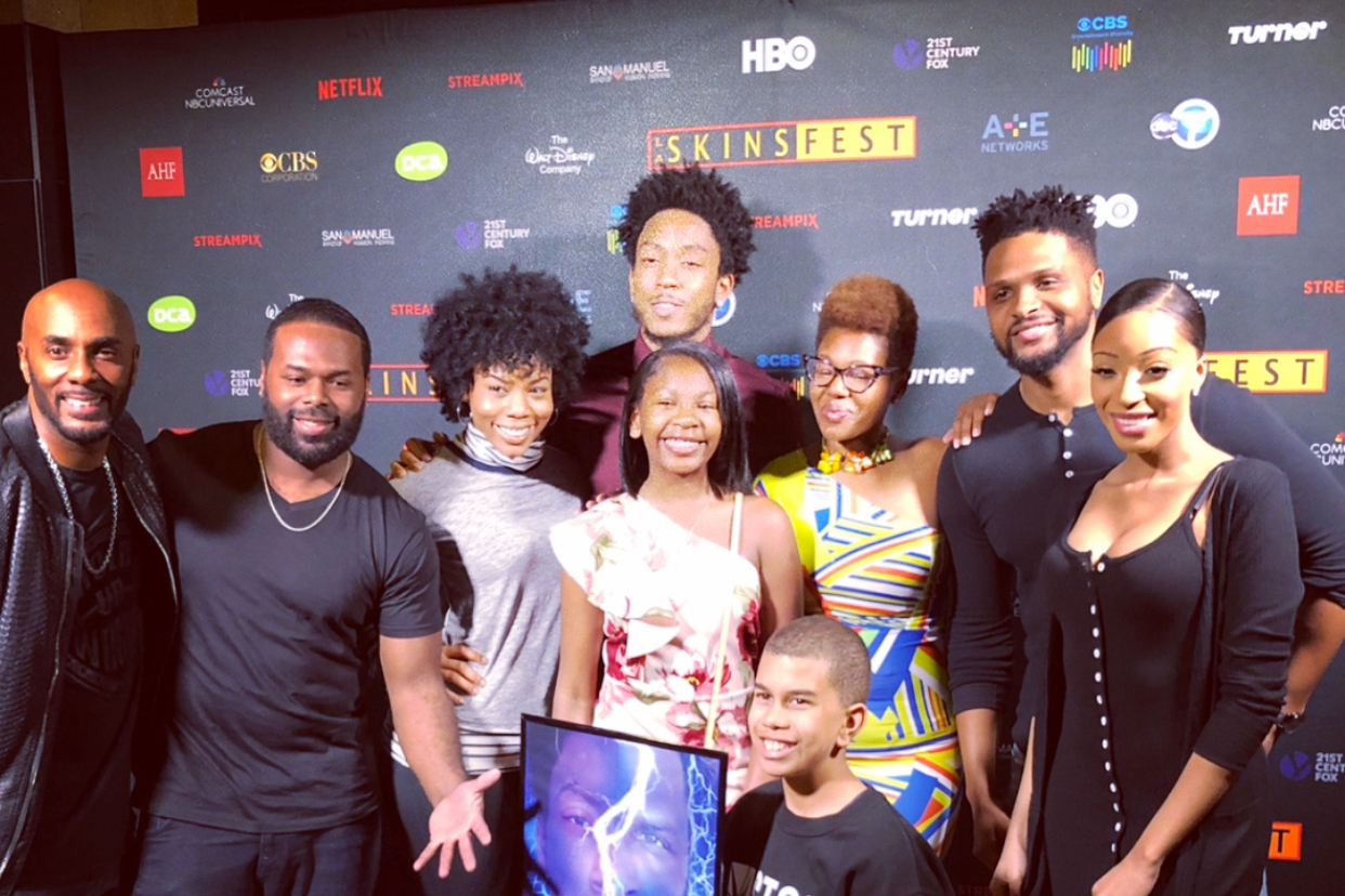 At the premiere of DREAM, produced and cast by Emmy-Award winner Robi Reed. Marie Stark stars as the leading lady. 