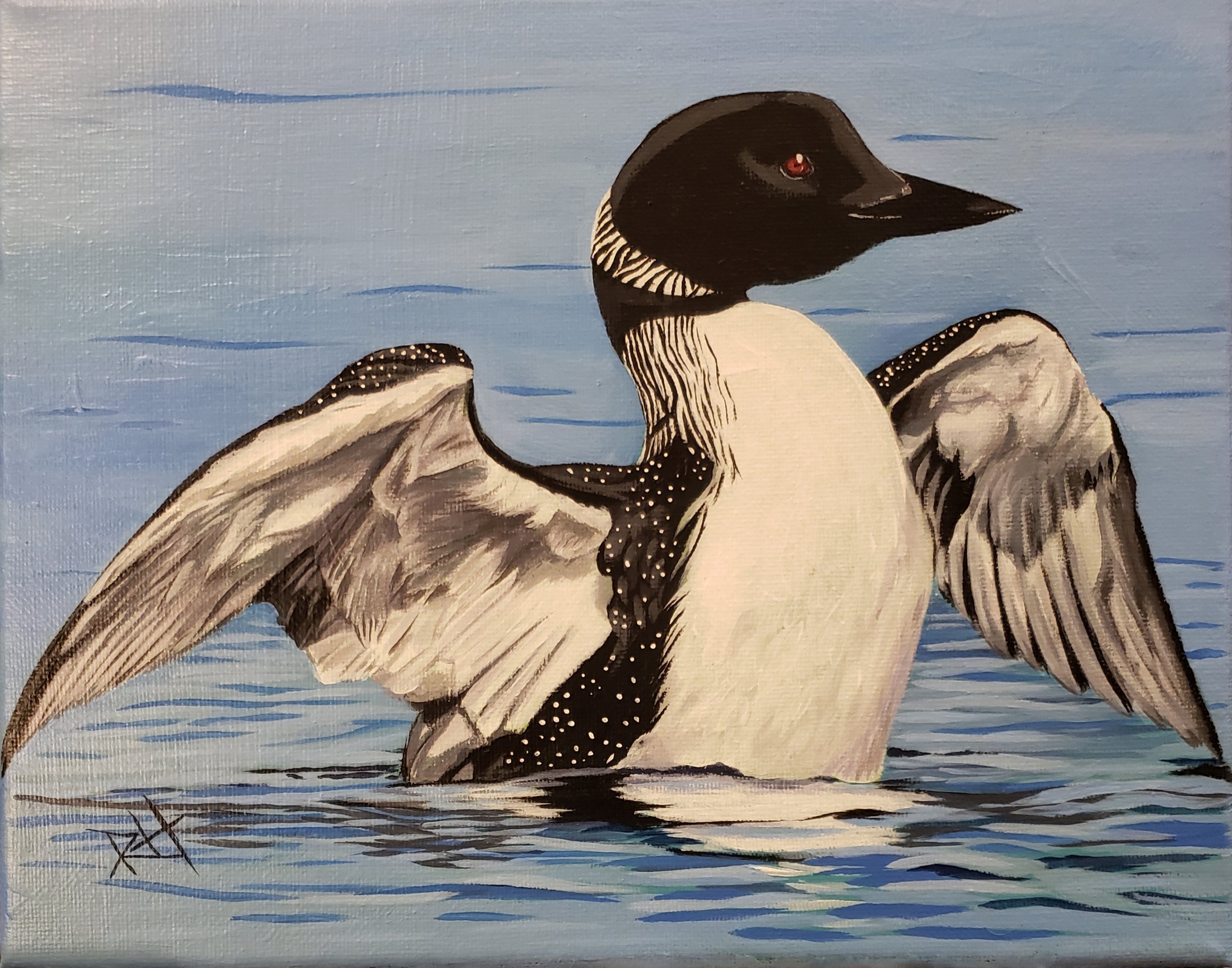 "Loon in Memory of Glynn"