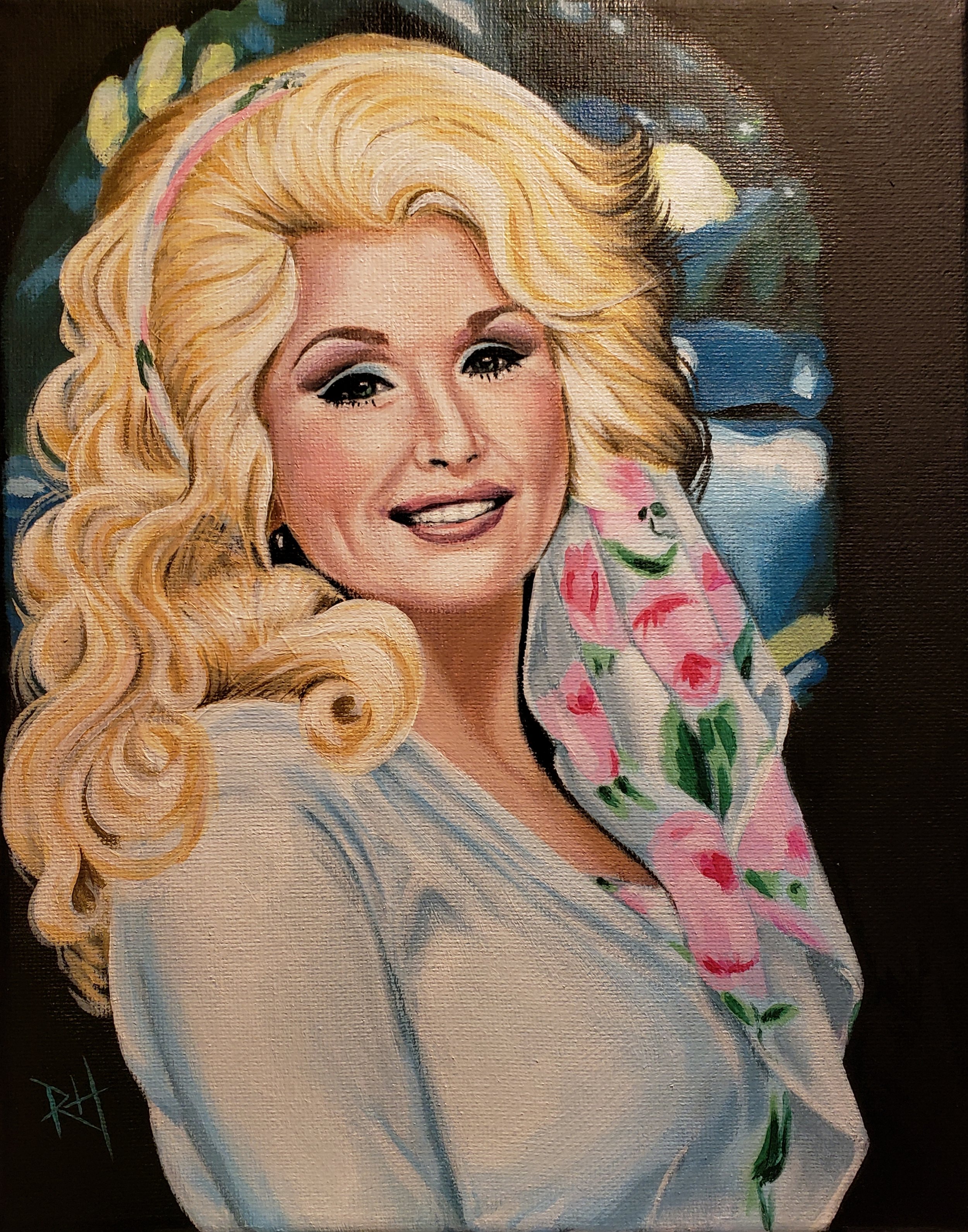 "Dolly's Pink Roses"