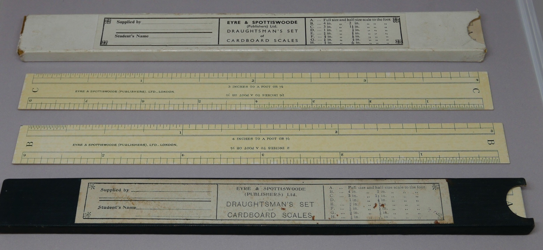 Cardboard scales