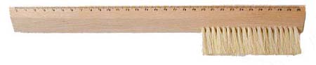 Multi-purpose scale & brush
