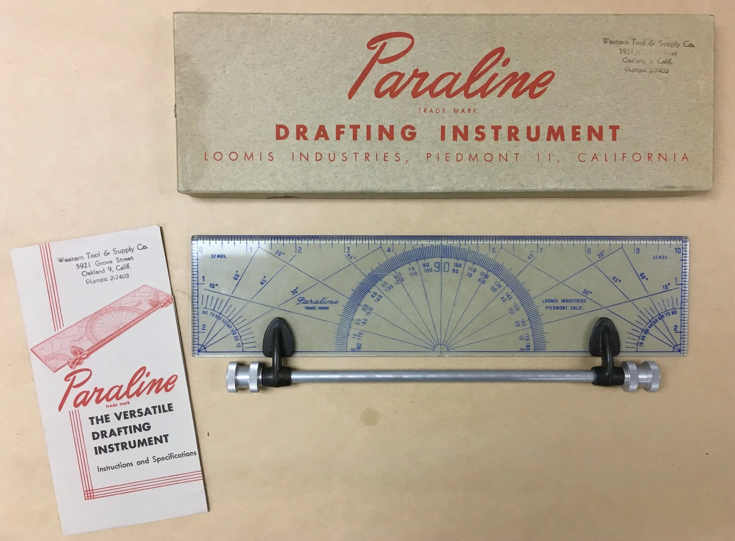 Paraline Drafting Instrument
