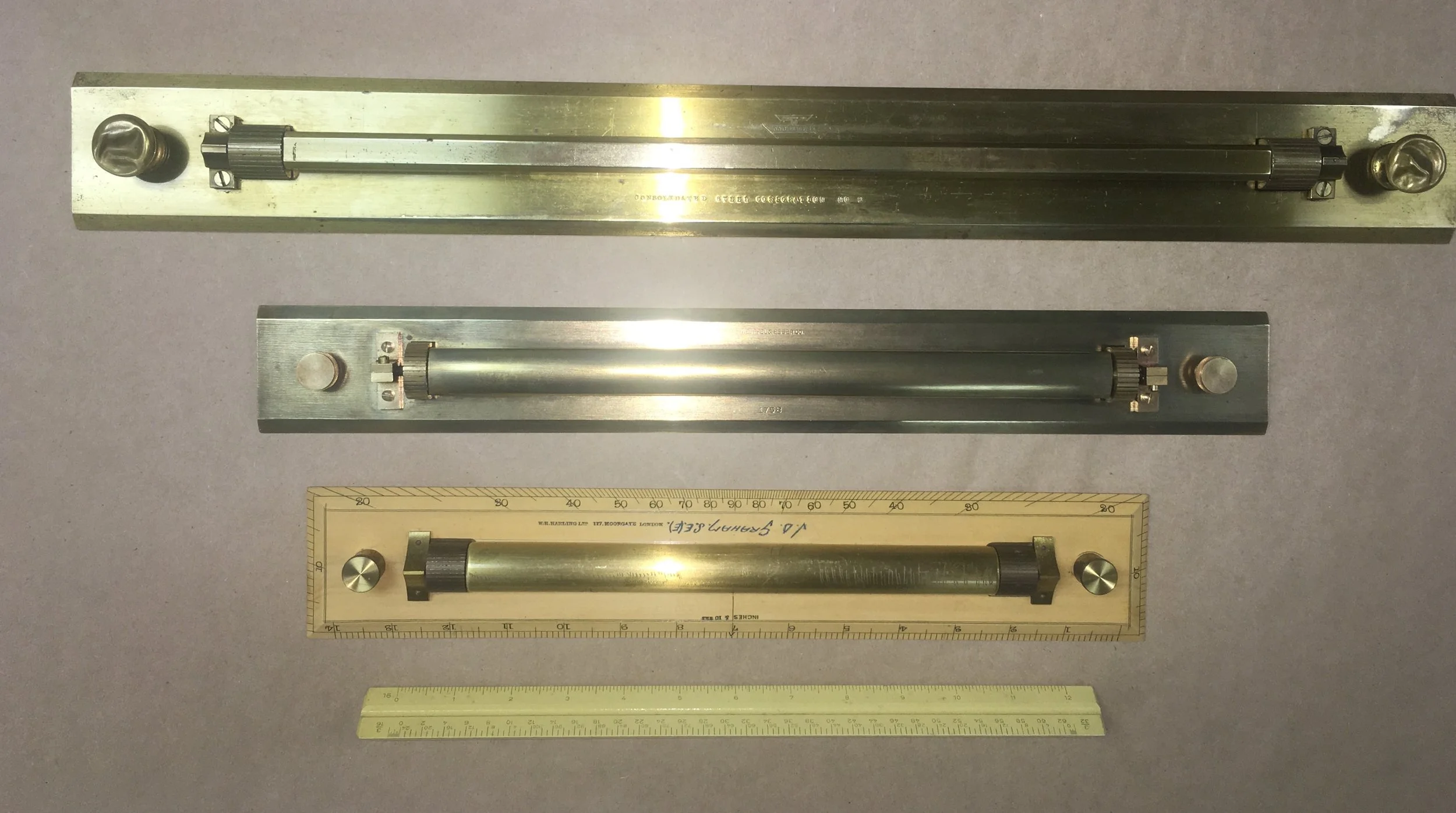 Rolling Rulers