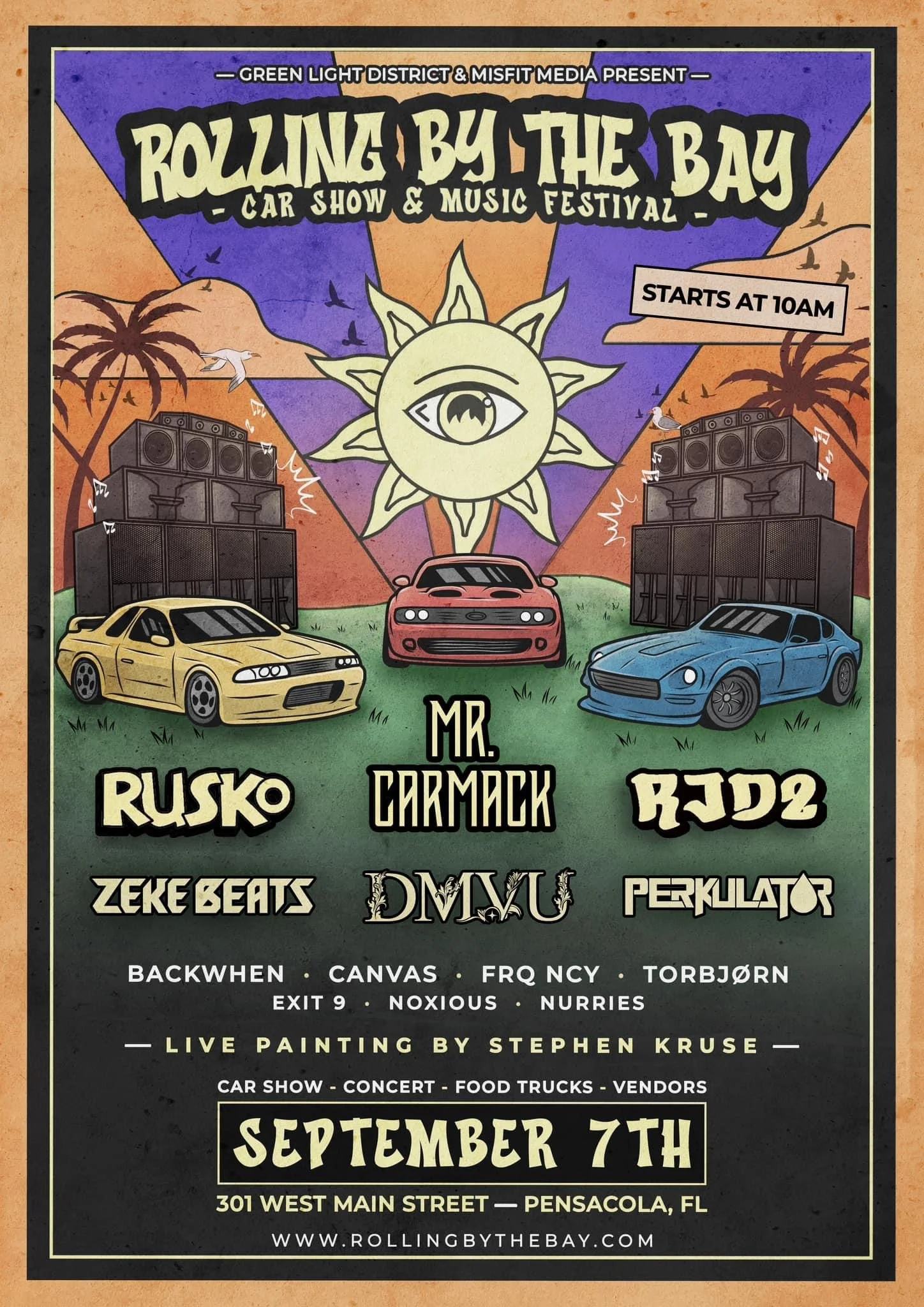 9/7 • PENSACOLA, FL • ROLLING BY THE BAY FESTIVAL