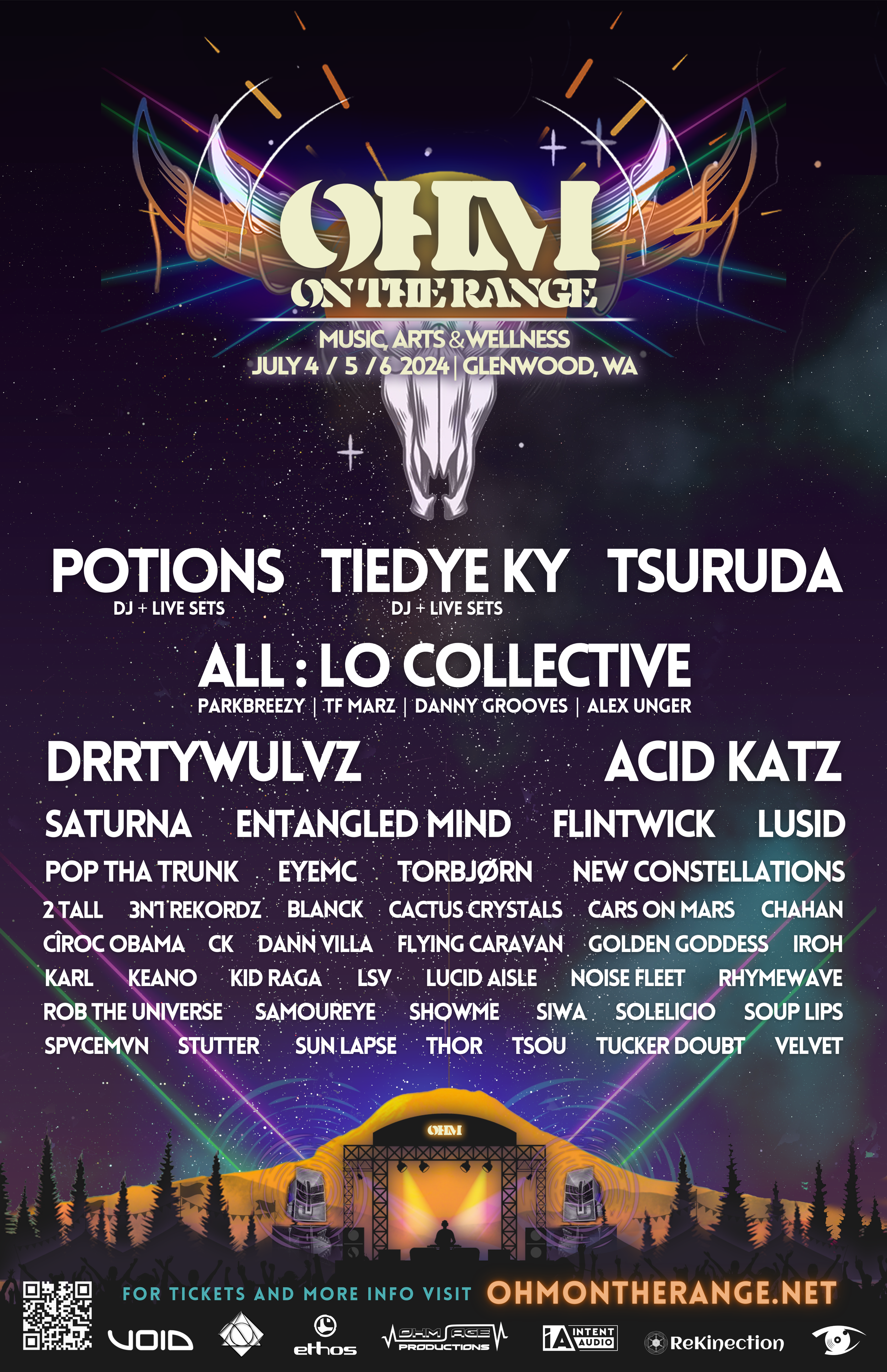 7/4 • GLENWOOD, WA • OHM ON THE RANGE