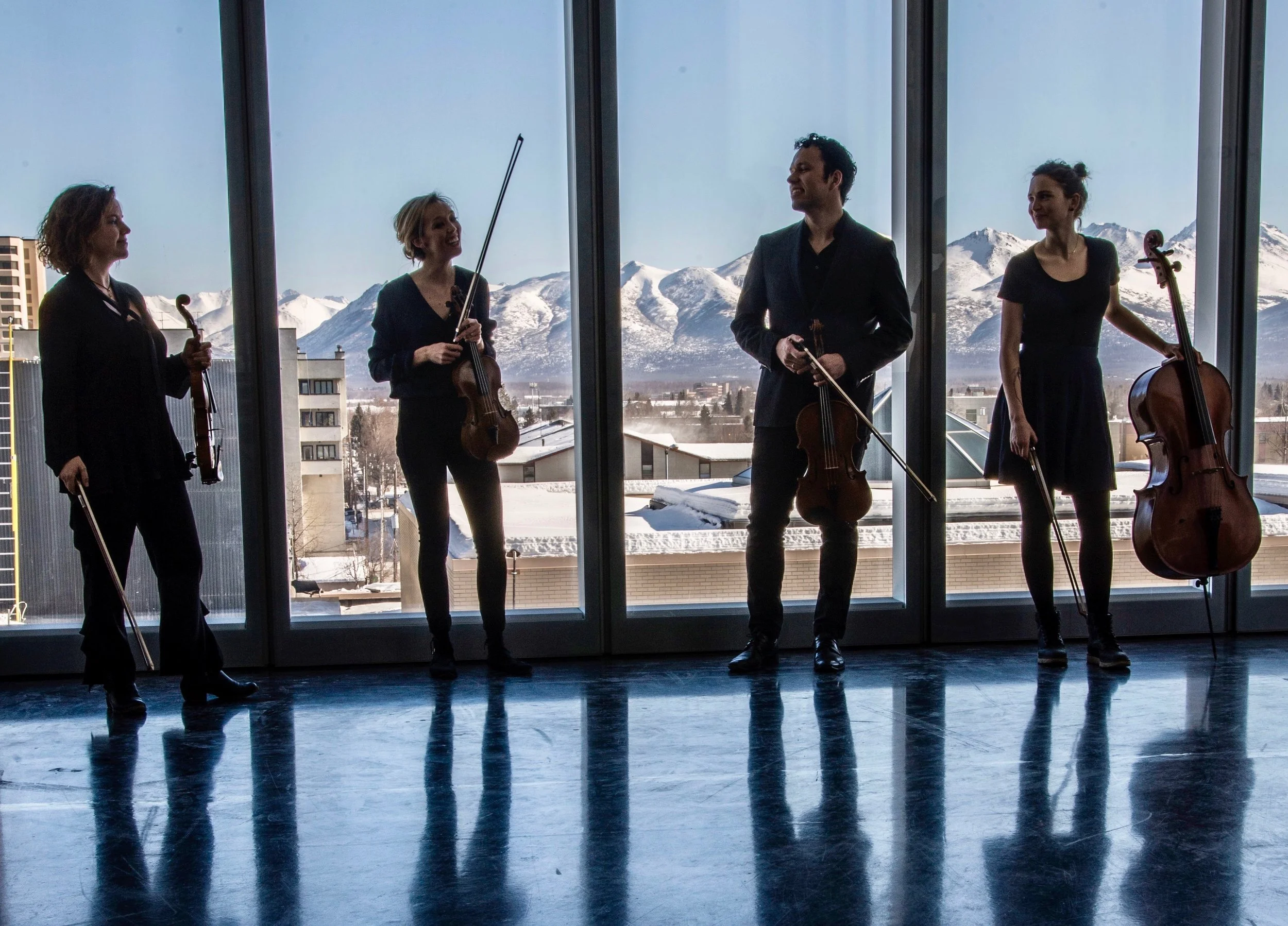 Mivos Quartet plays Thomalla, Wuorinen, Ricketts, and Gubaidulina