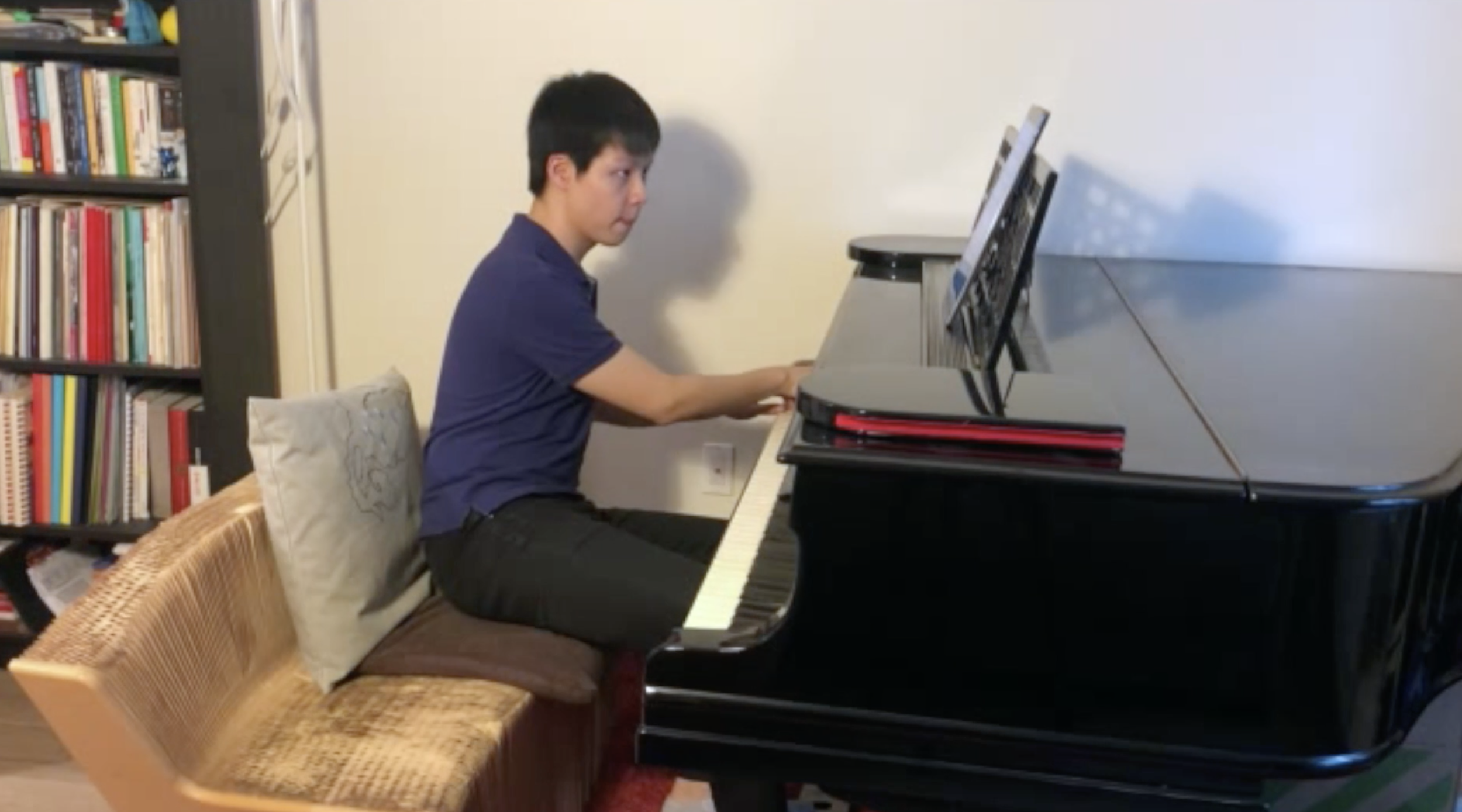 Han Chen performs “The Magma”