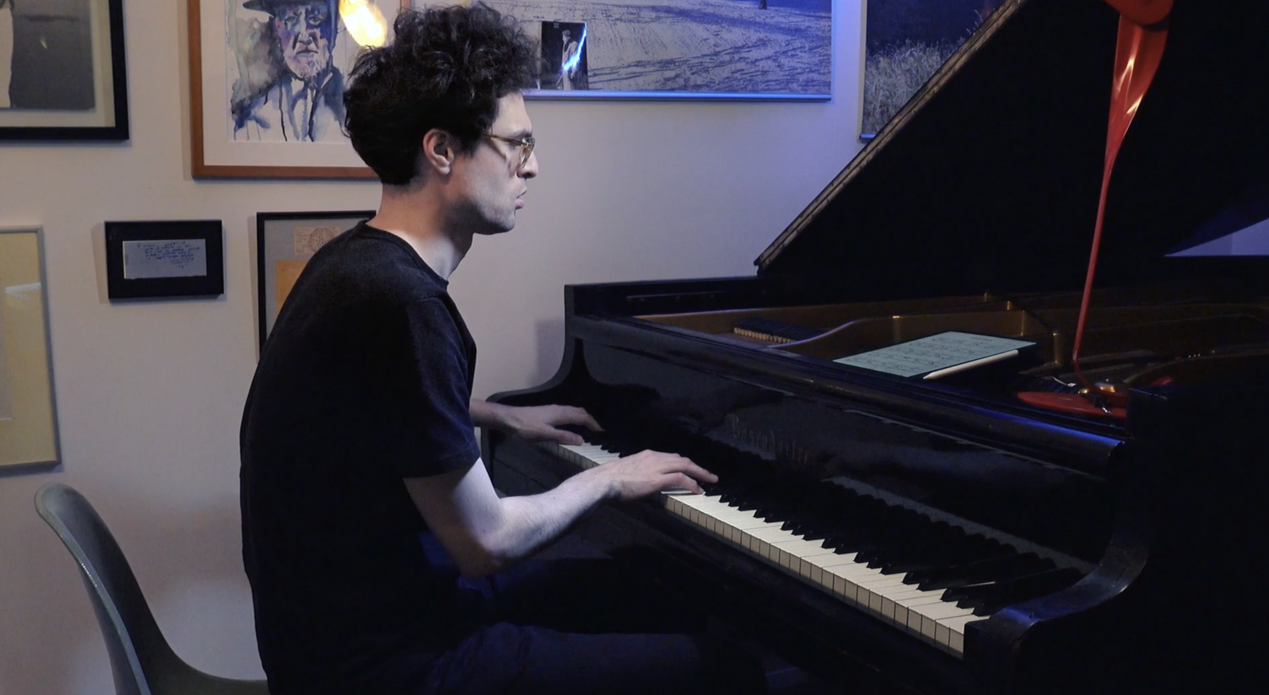 Timo Andres performs "Dark Days" and "Story of Our Town"