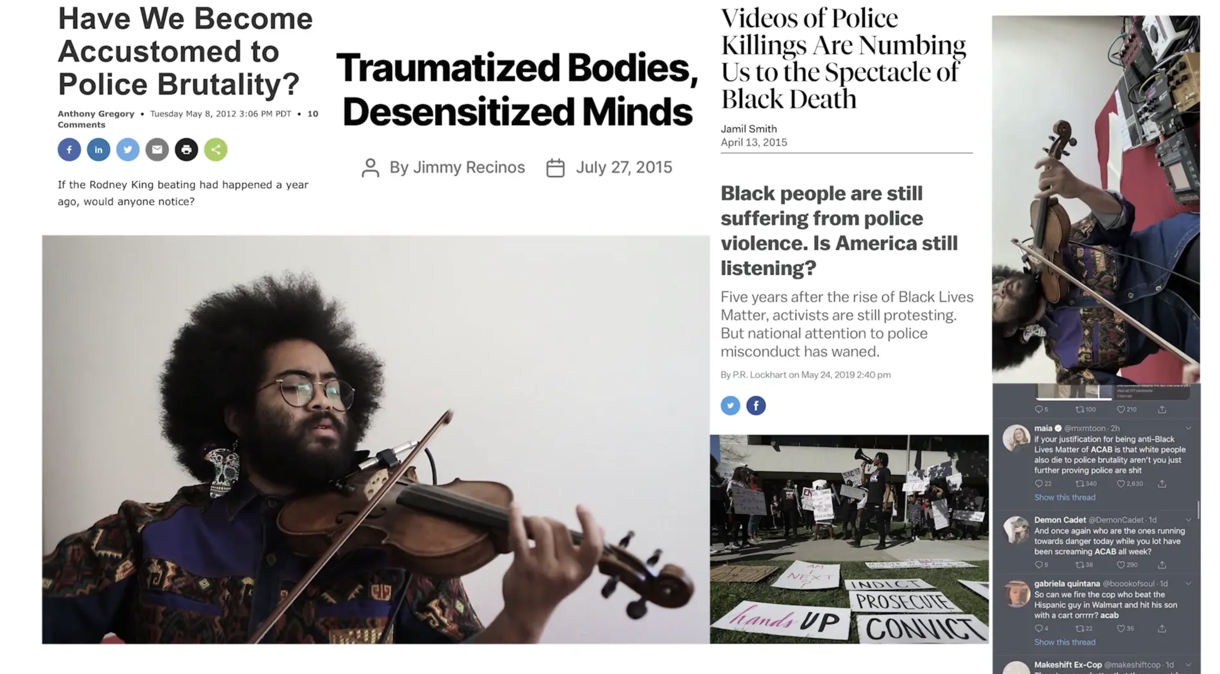  Darian Donovan Thomas performs "ACAB"
