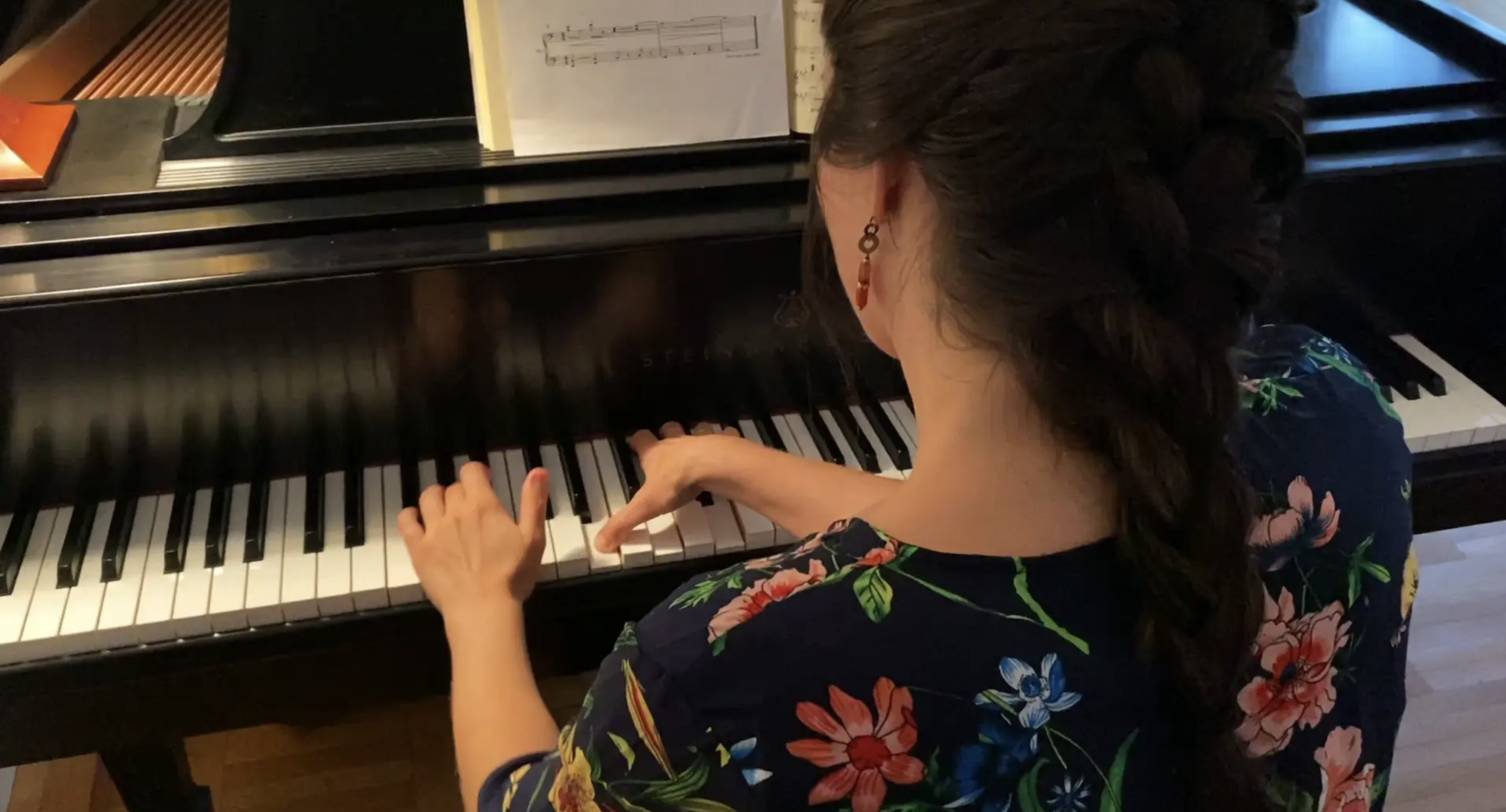 Andrea Casarrubios performs "Chorale"
