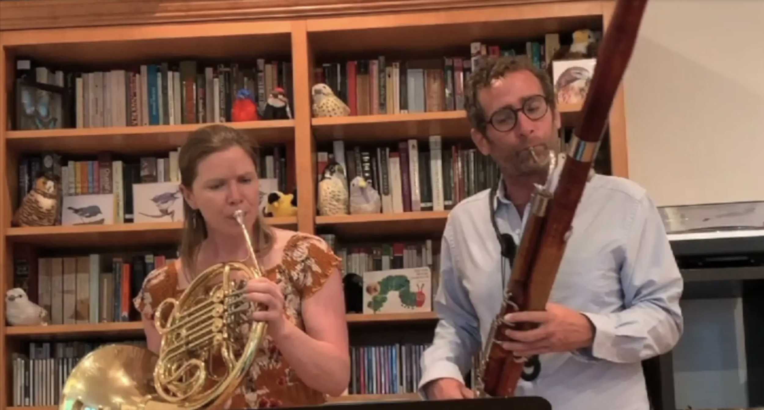 Brad Balliett and Laura Weiner perform "The Cosmic Thistle"