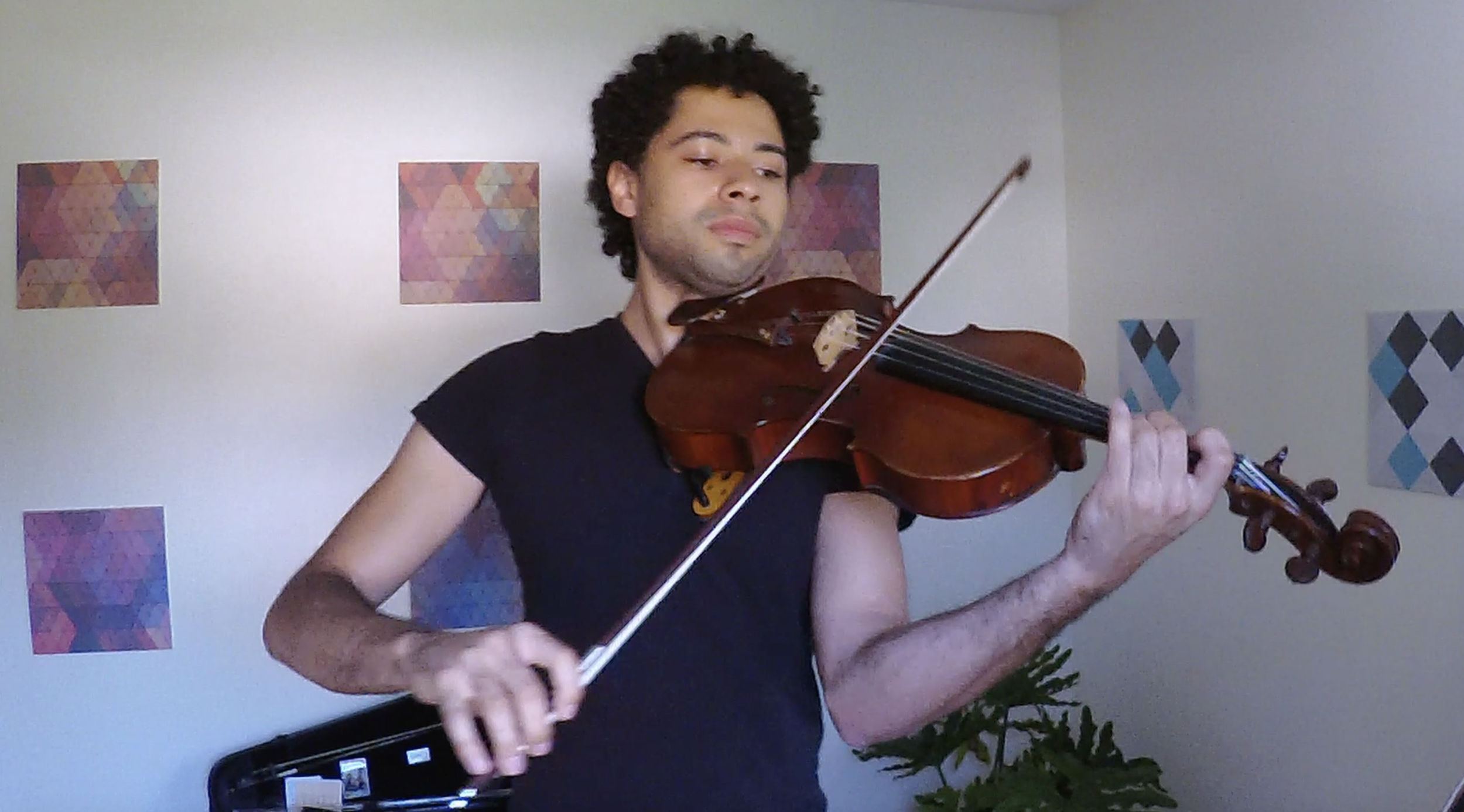 Jordan Bak performs "Viola Suite in C Major"
