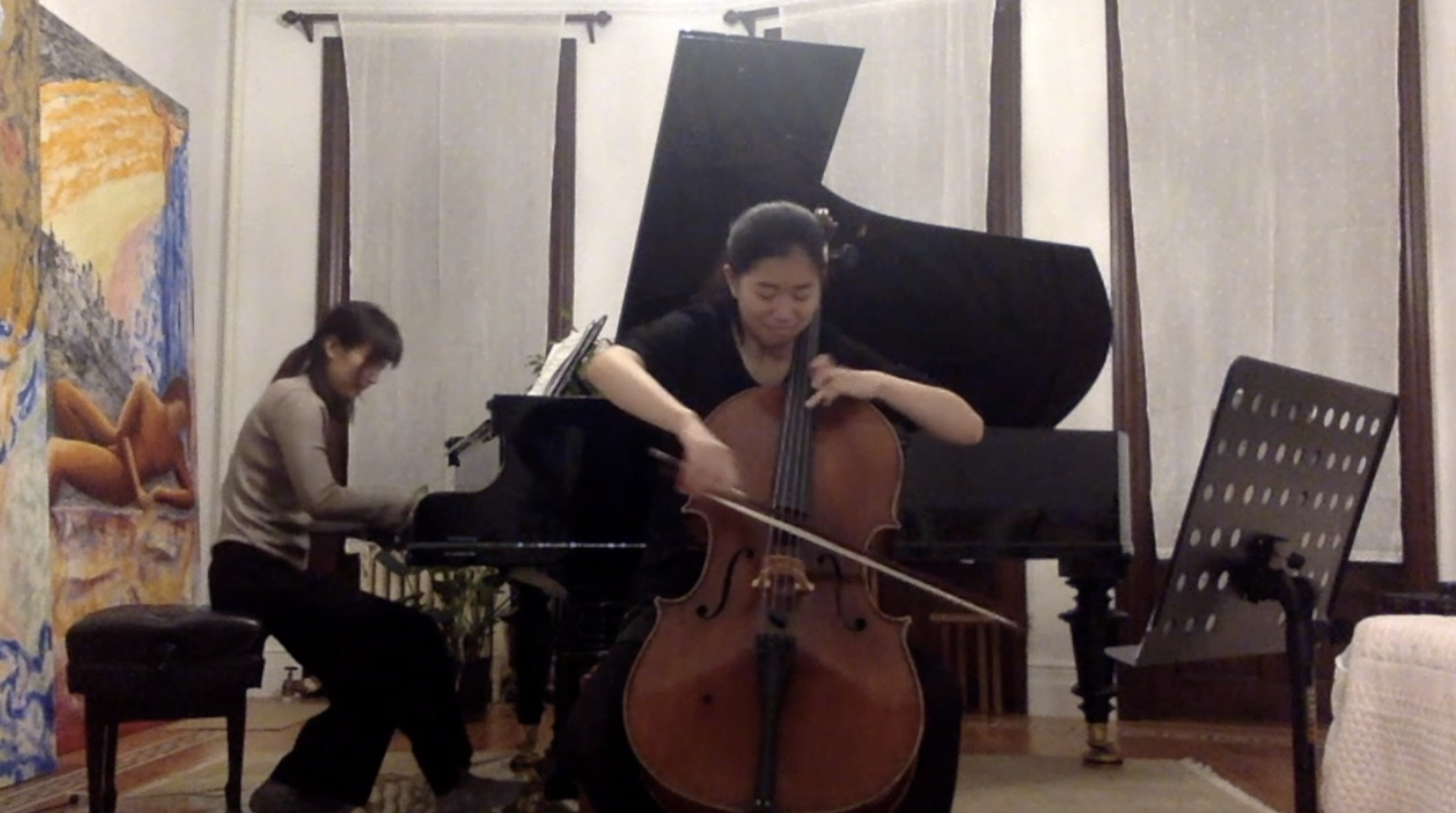 House Music: Audrey Chen and Jiarong Li perform "Cello Sonata, II. Cavatine"