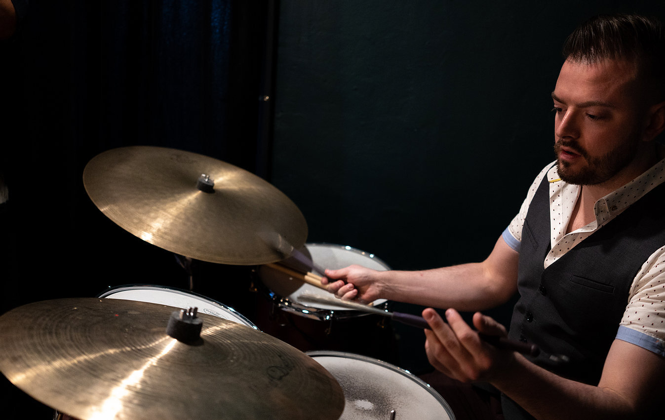 George Heid III Trap set.jpg