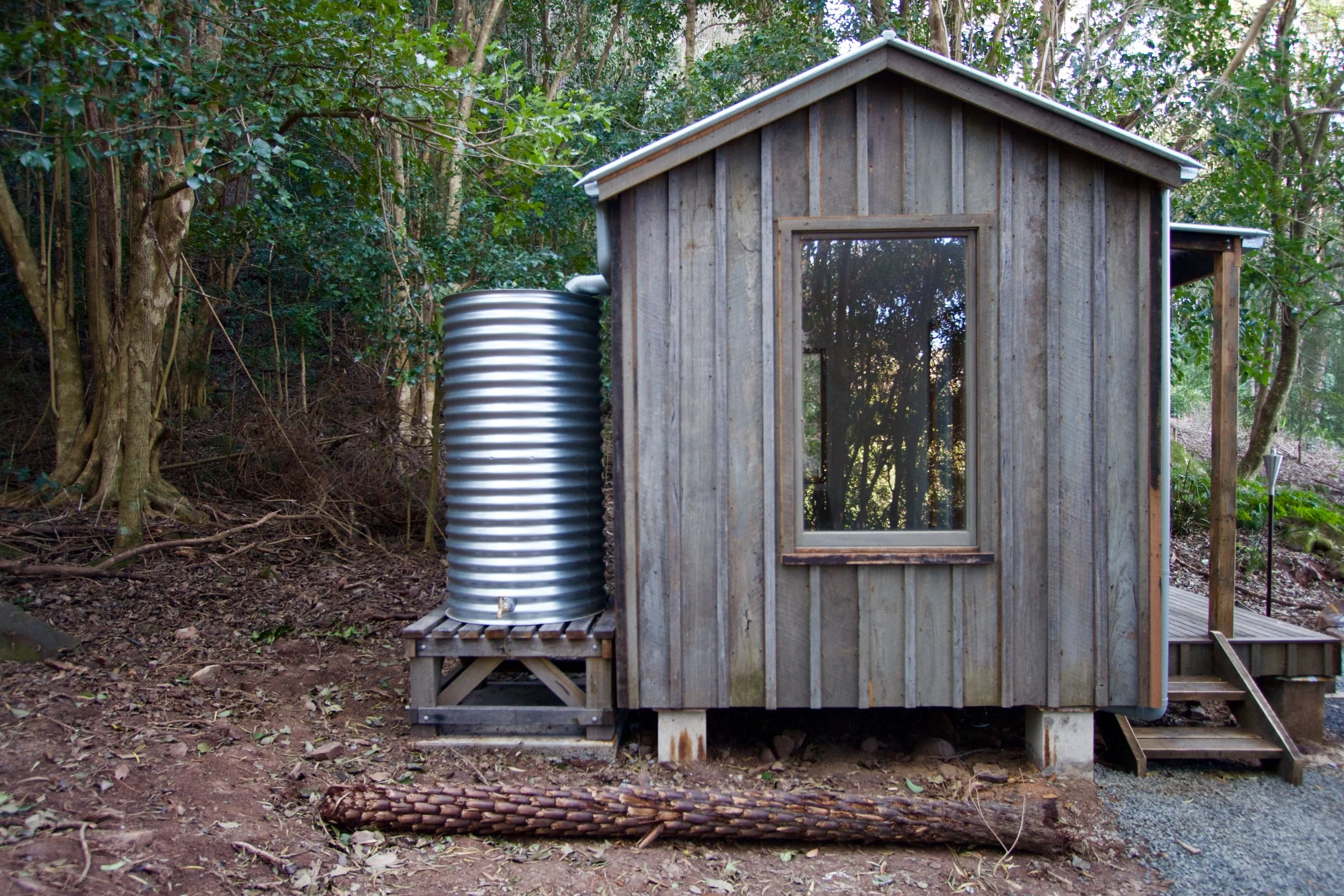 Mt Hay Recycled Materials From Main House Renovation