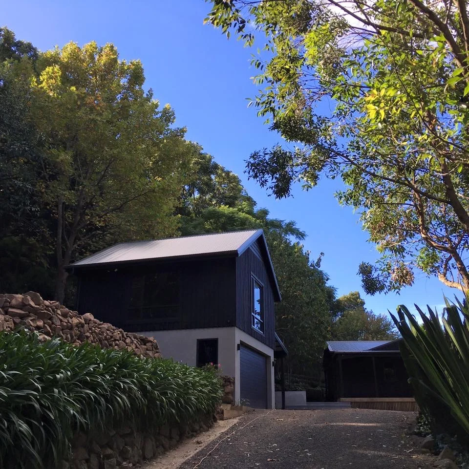 Self Contained Studio, Garage and Wood Stack Cover