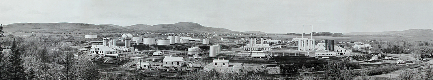   Turner Valley Gas Plant, 1946. Courtesy Alberta Culture  