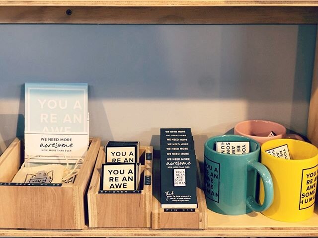 Did y&rsquo;all know that if you are in the Atlanta area you can get your Awesome Human merch at @bookishatlanta?!! Go visit them in East Atlanta! Used books have never looked so good - and all that feel-good community they&rsquo;re building is perfe