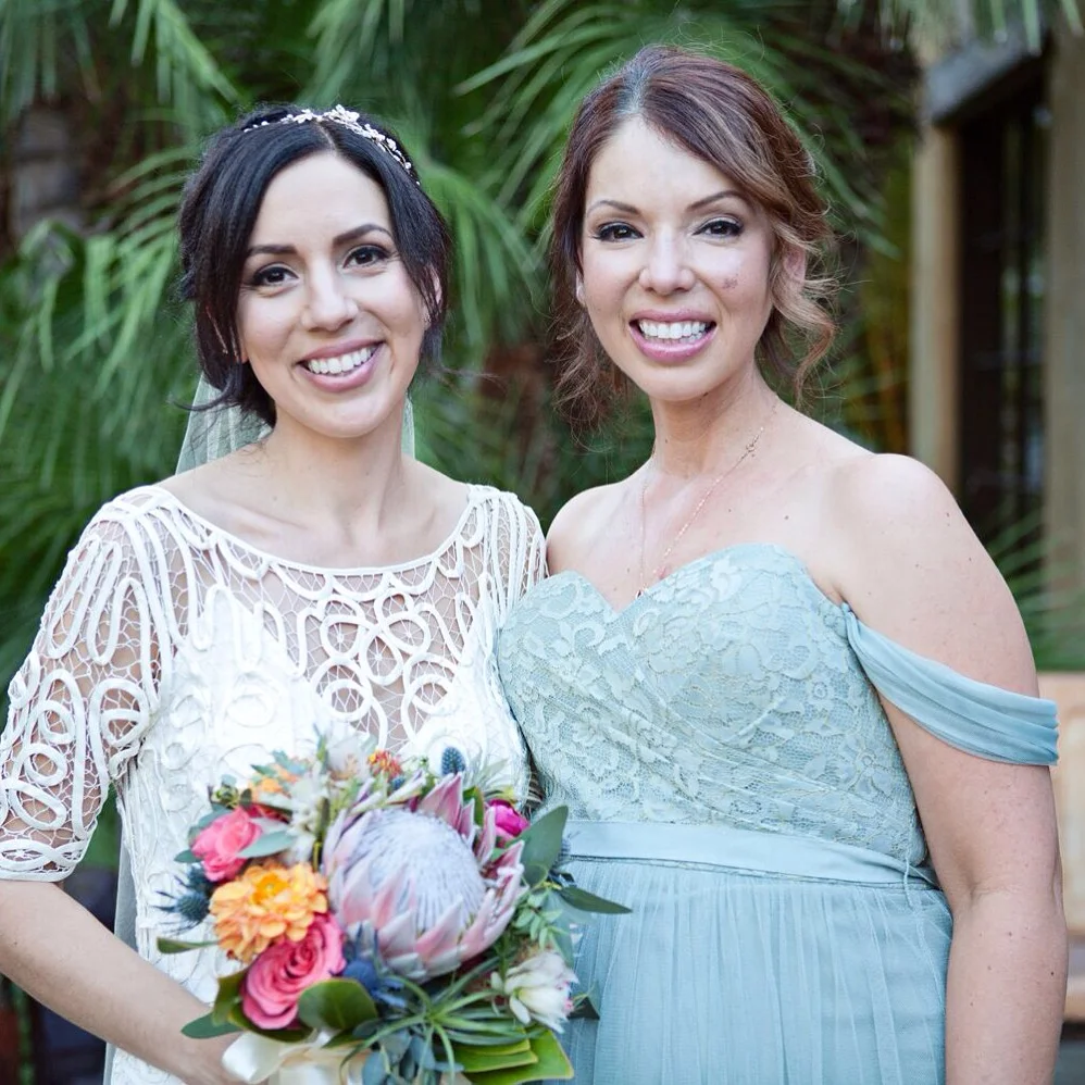 Makeup by Brigitte Caille.