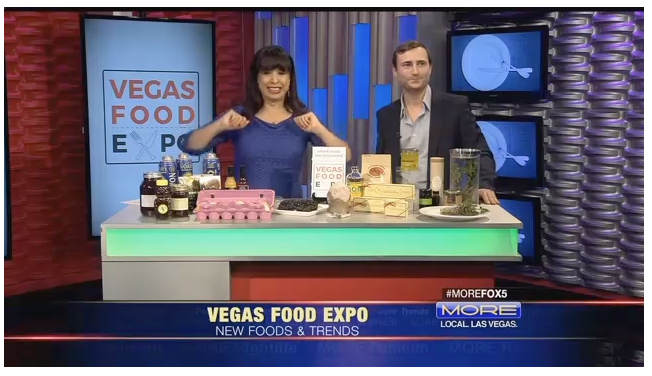 VIDEO: Fox5 KVVU-TV Las Vegas - Vegas Food Expo Highlights