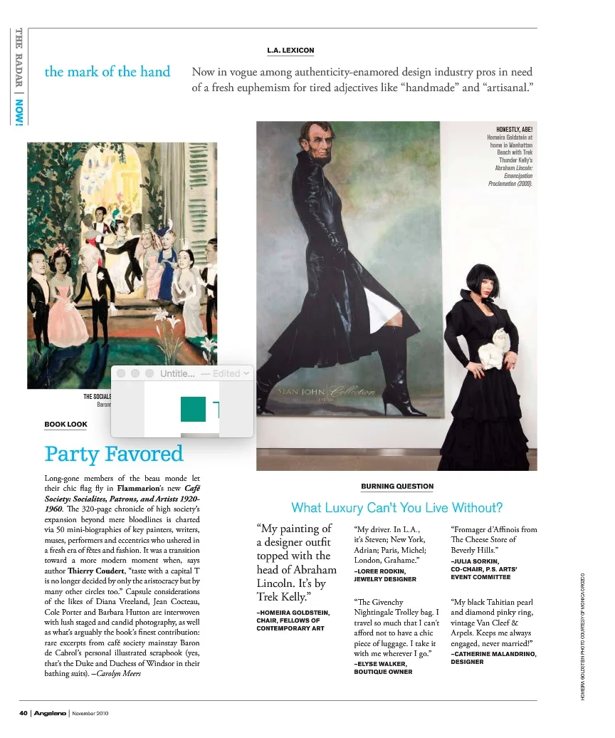 Angeleno Magazine | What Luxury Can't You Live Without