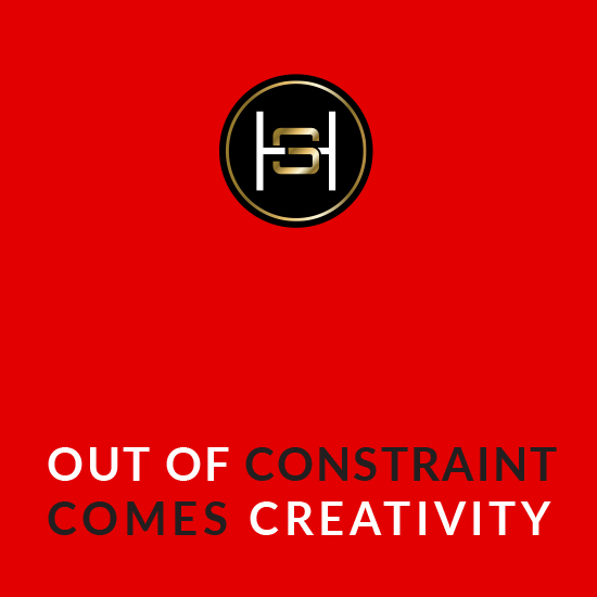 Out of Constraint Comes Creativity