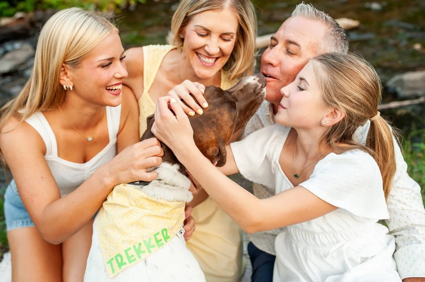 I feel so honored when I get commissioned again, and I love to recreate treasured memories from previous sessions! This first shot is &ldquo;the shot,&rdquo; but couldn&rsquo;t help sharing all of my faves of this sweet crew with their furry family m
