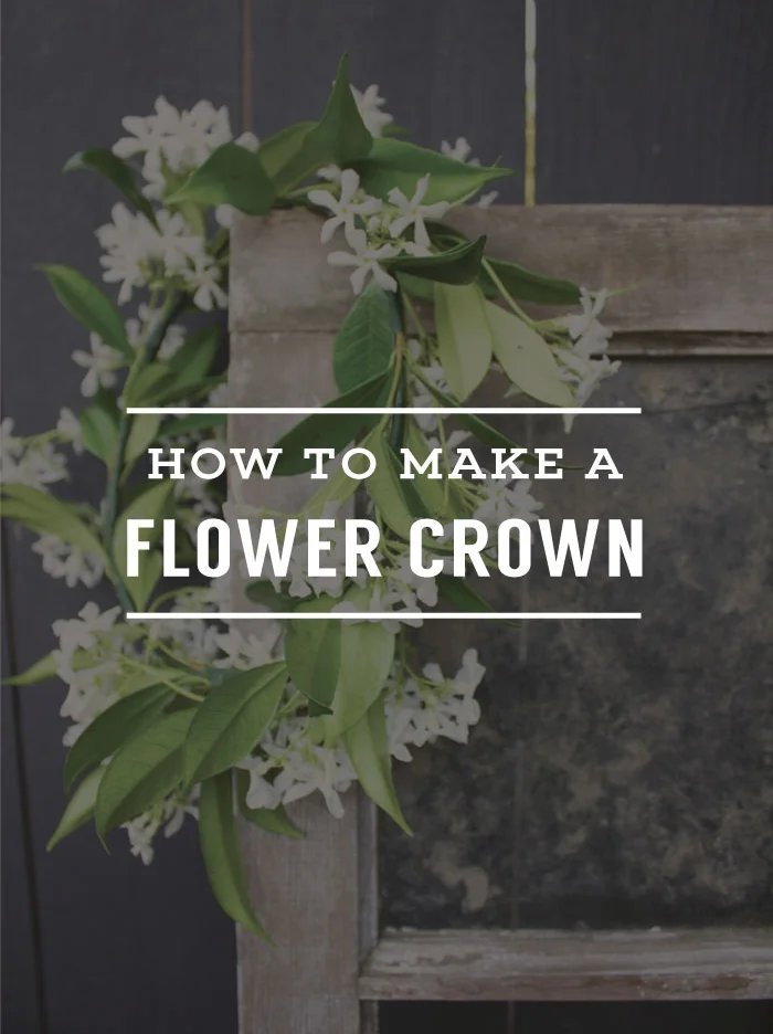 How To Make A Flower Crown