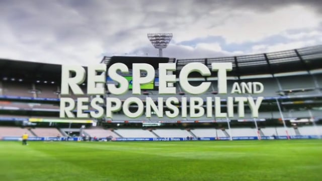 AFL - Respect And Responsibility - Campaign Launch Video