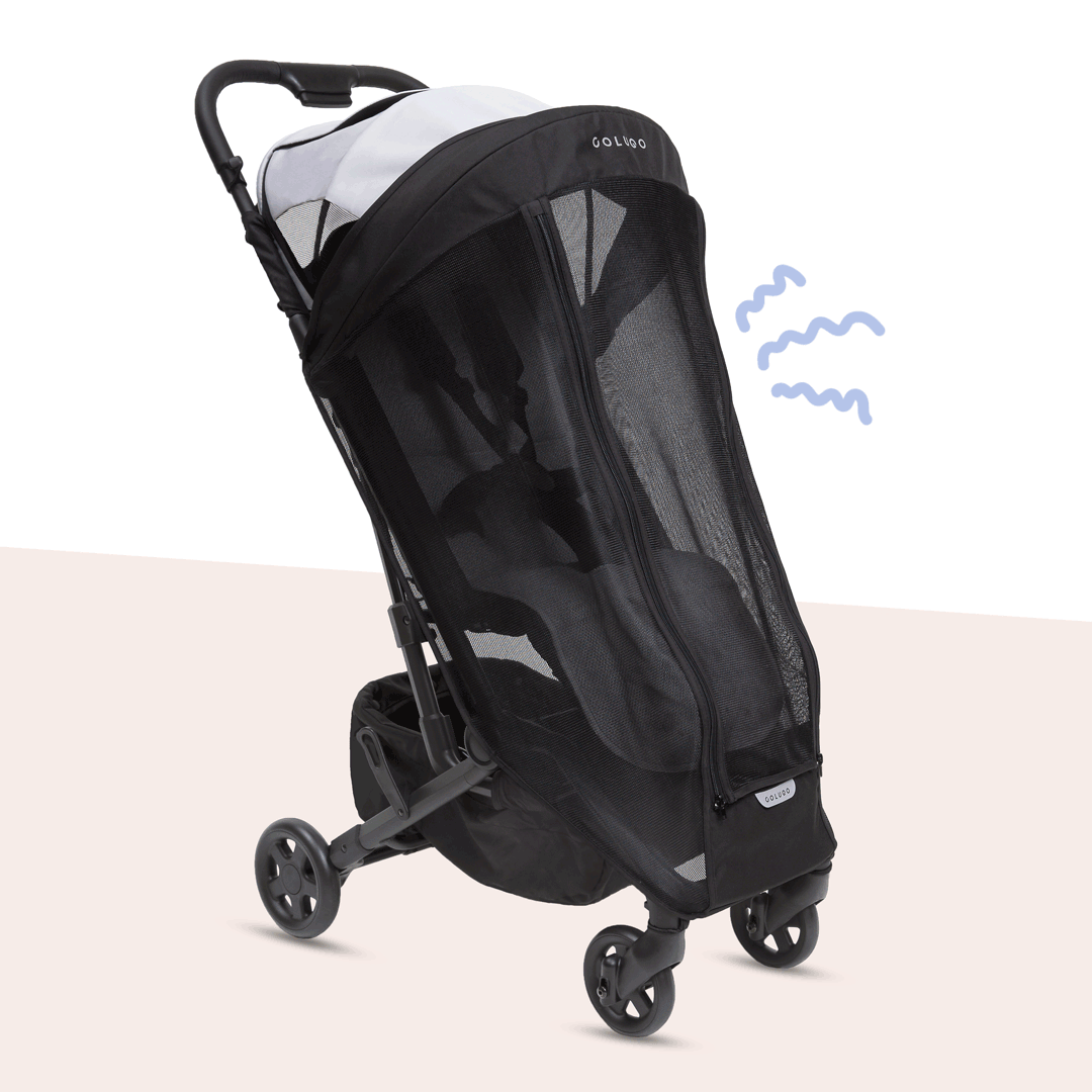 This social media gif supported the launch of the Colugo Summer Set, showcasing the custom bug net that comes with the product.